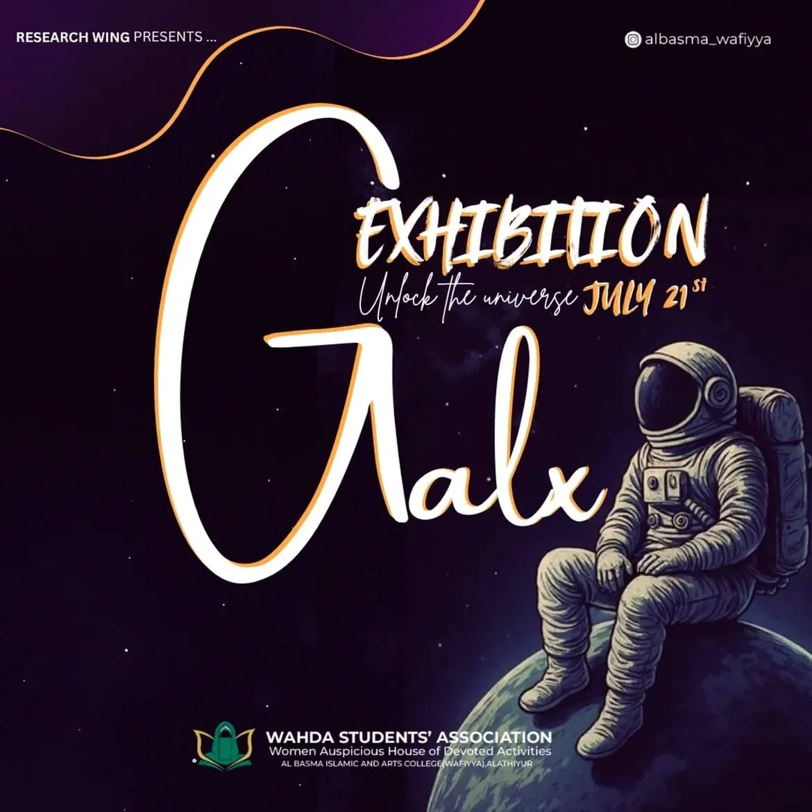 Exhibition Galx poster